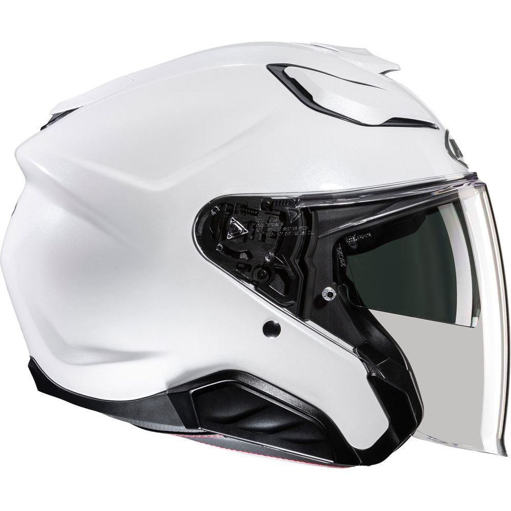 HJC F31 Open Face Helmet Pearl White  - FREE UK Shipping, FREE 365 Day Returns | Moto Central