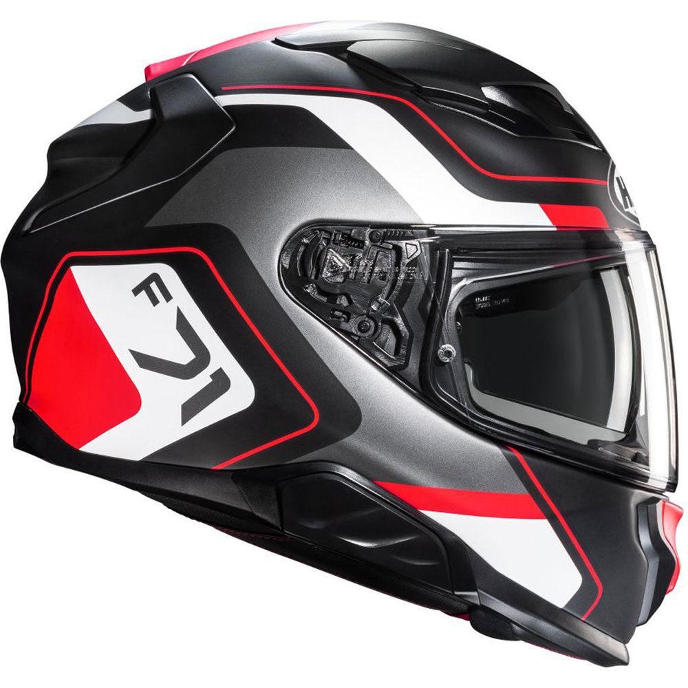 HJC F71 Arcan Full Face Helmet MC1SF Red - FREE UK Shipping, FREE 365 Day Returns | Moto Central