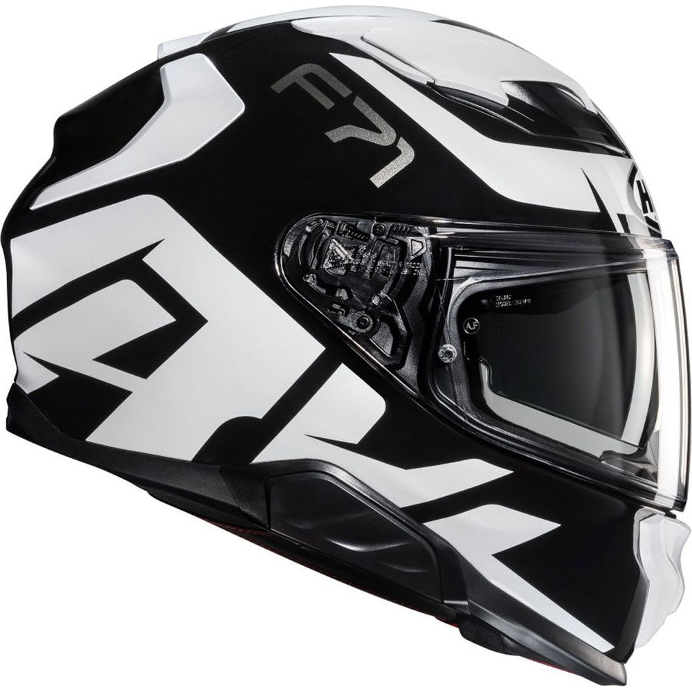 HJC F71 Bard Full Face Helmet MC5 Black - FREE UK Shipping, FREE 365 Day Returns | Moto Central