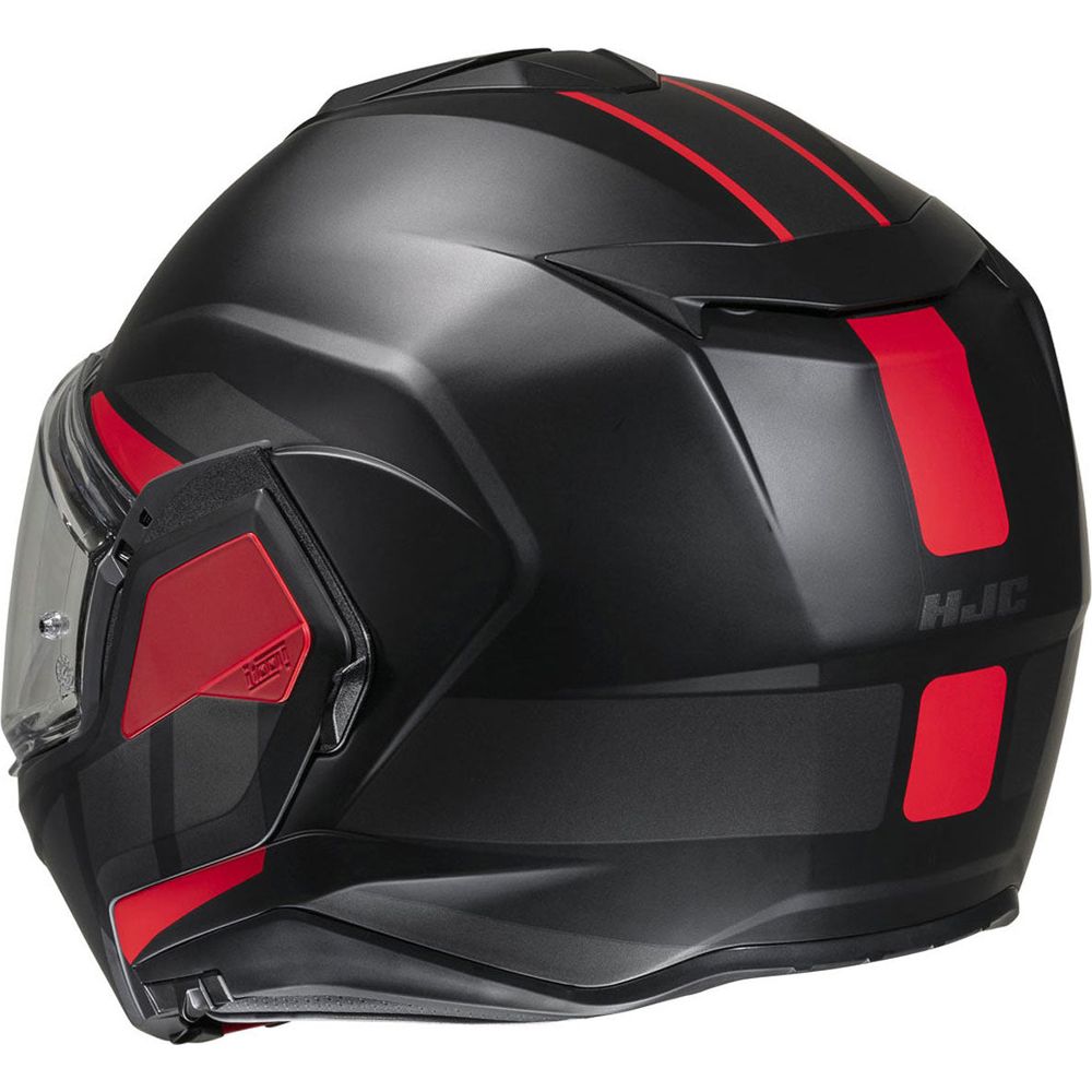 HJC I100 Beis Flip-Up Helmet MC1SF Red - FREE UK Shipping, FREE 365 Day Returns | Moto Central