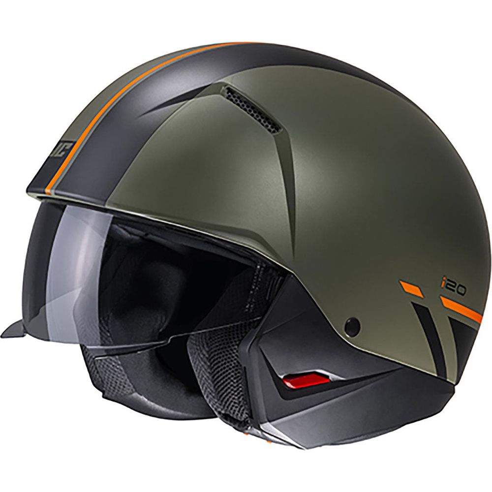 HJC I20 Batol Open Face Helmet MC4SF Green