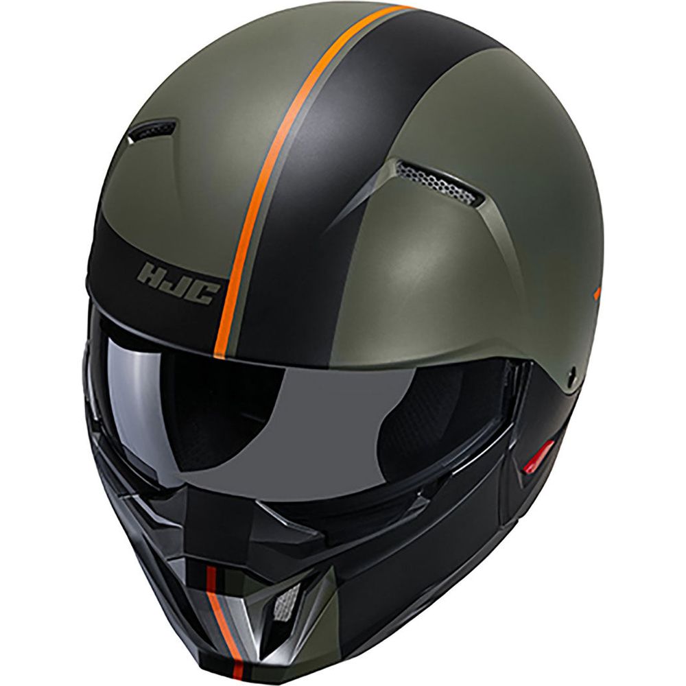 HJC I20 Batol Open Face Helmet MC4SF Green