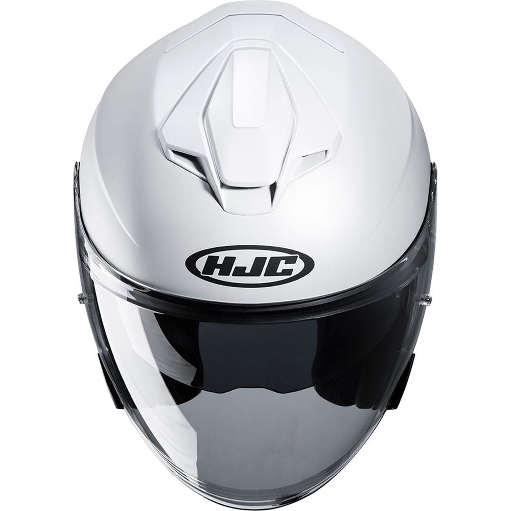 HJC I30 Open Face Helmet Gloss White - FREE UK Shipping, FREE 365 Day Returns | Moto Central