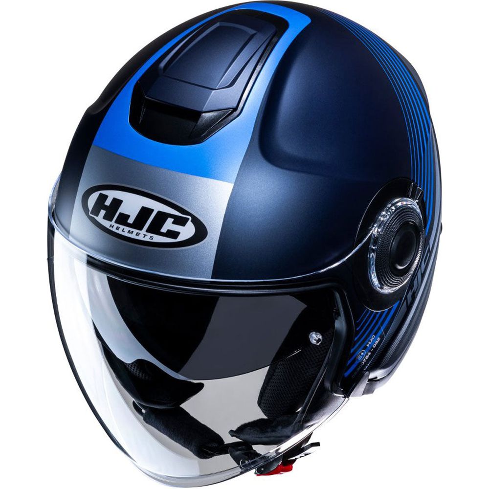 HJC I40N Dova Open Face Helmet MC2SF Blue - FREE UK Shipping, FREE 365 Day Returns | Moto Central