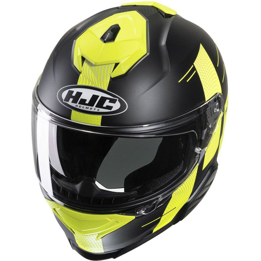 HJC I71 Peka Full Face Helmet MC3HSF Fluo Yellow