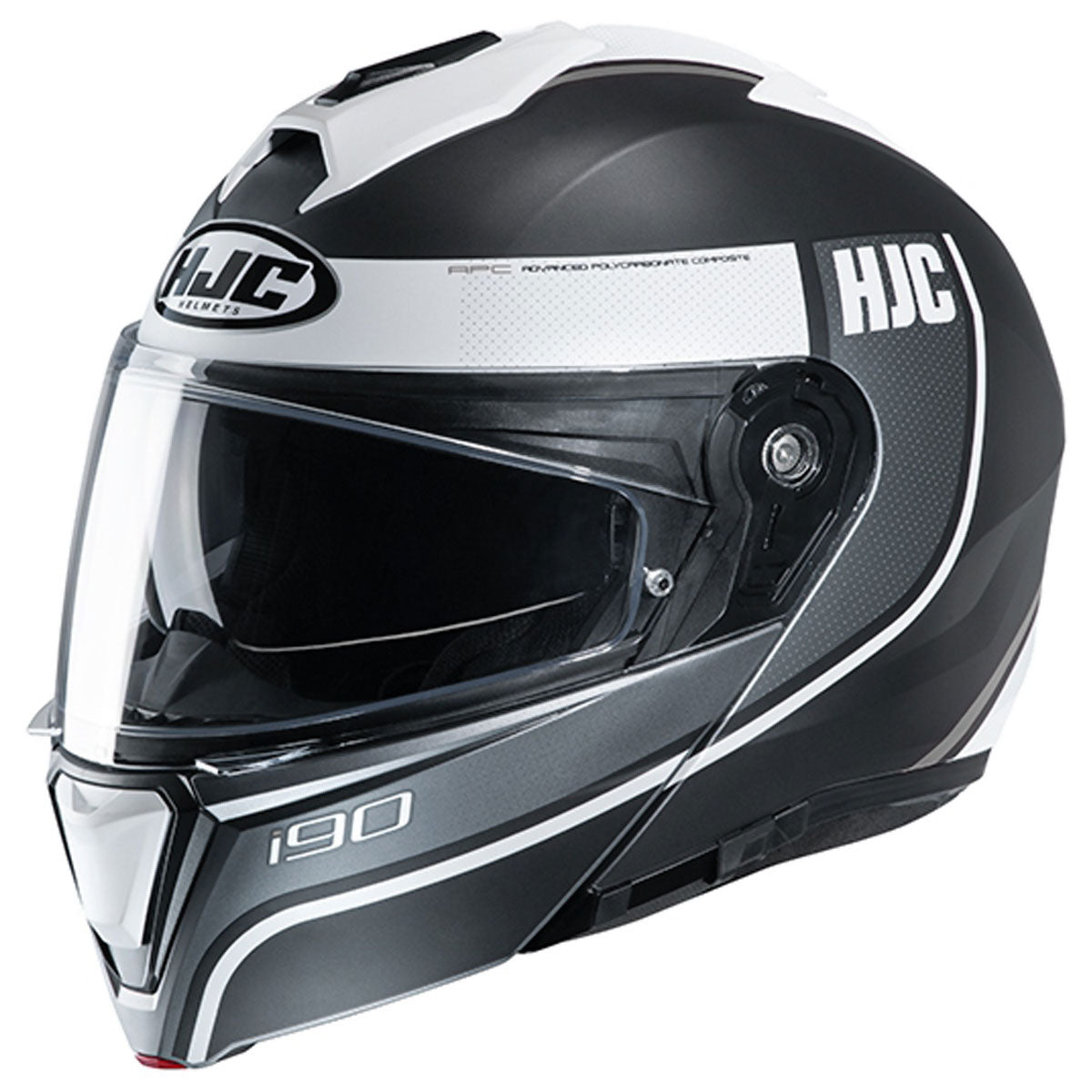 HJC i90 Davan Flip Up Helmet MC10SF White