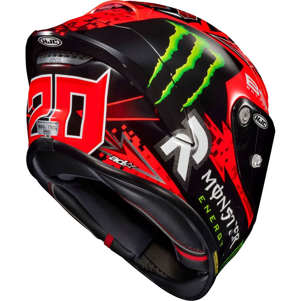 HJC RPHA 1 Fabio Quartararo Full Face Helmet MC1 Red