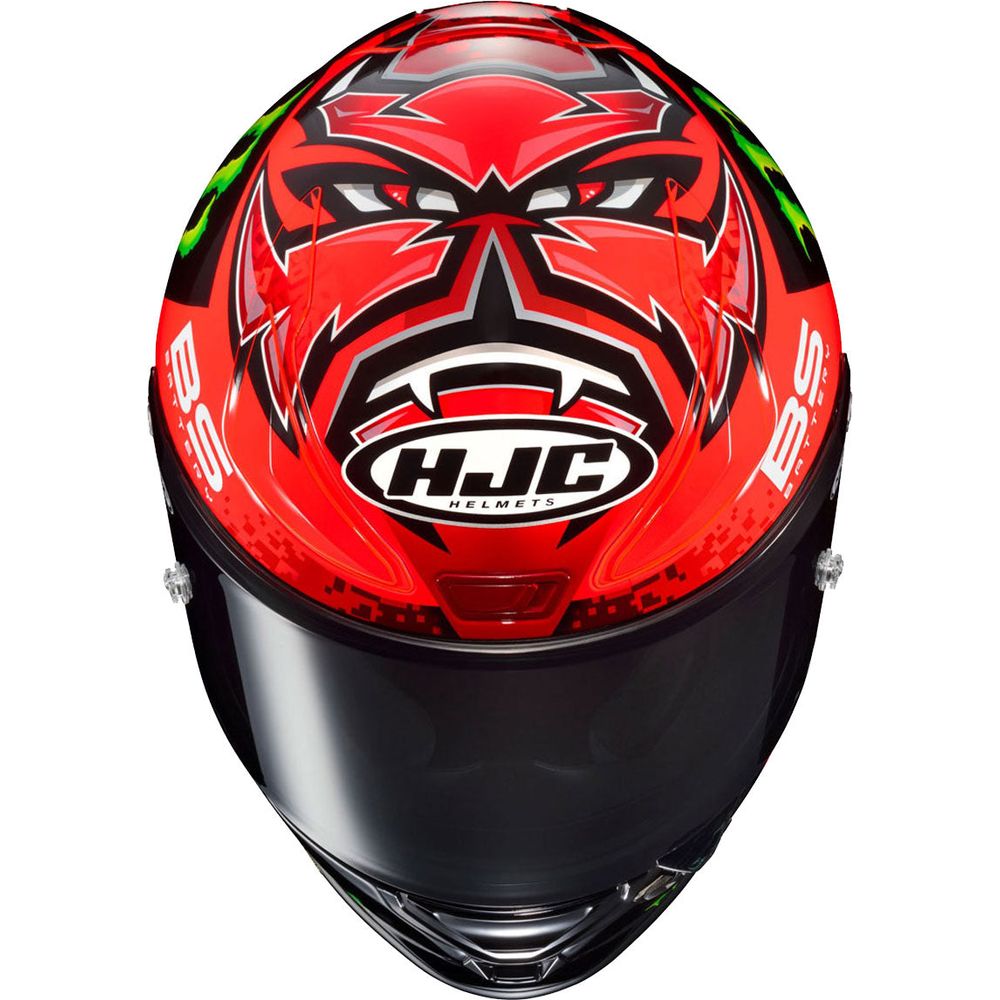 HJC RPHA 1 Fabio Quartararo Full Face Helmet MC1 Red