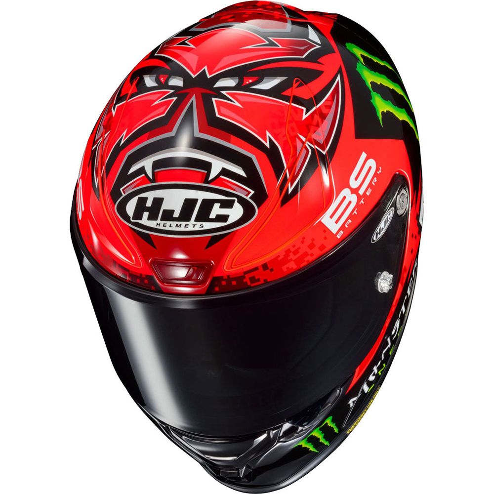 HJC RPHA 1 Fabio Quartararo Full Face Helmet MC1 Red