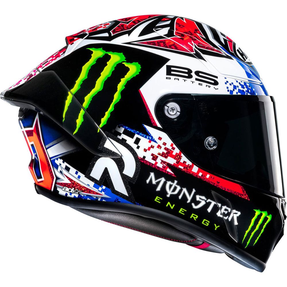 HJC RPHA 1 Quartararo Le Mans Spec Full Face Helmet MC21 Red / White / Blue