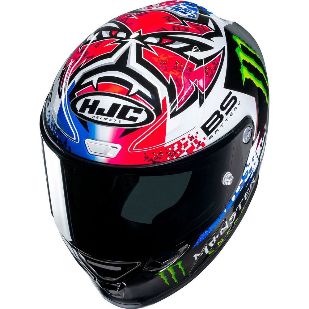 HJC RPHA 1 Quartararo Le Mans Spec Full Face Helmet MC21 Red / White / Blue