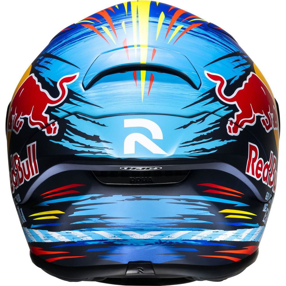 HJC RPHA 1 Red Bull Jerez Full Face Helmet MC21SF Yellow / Red / Blue