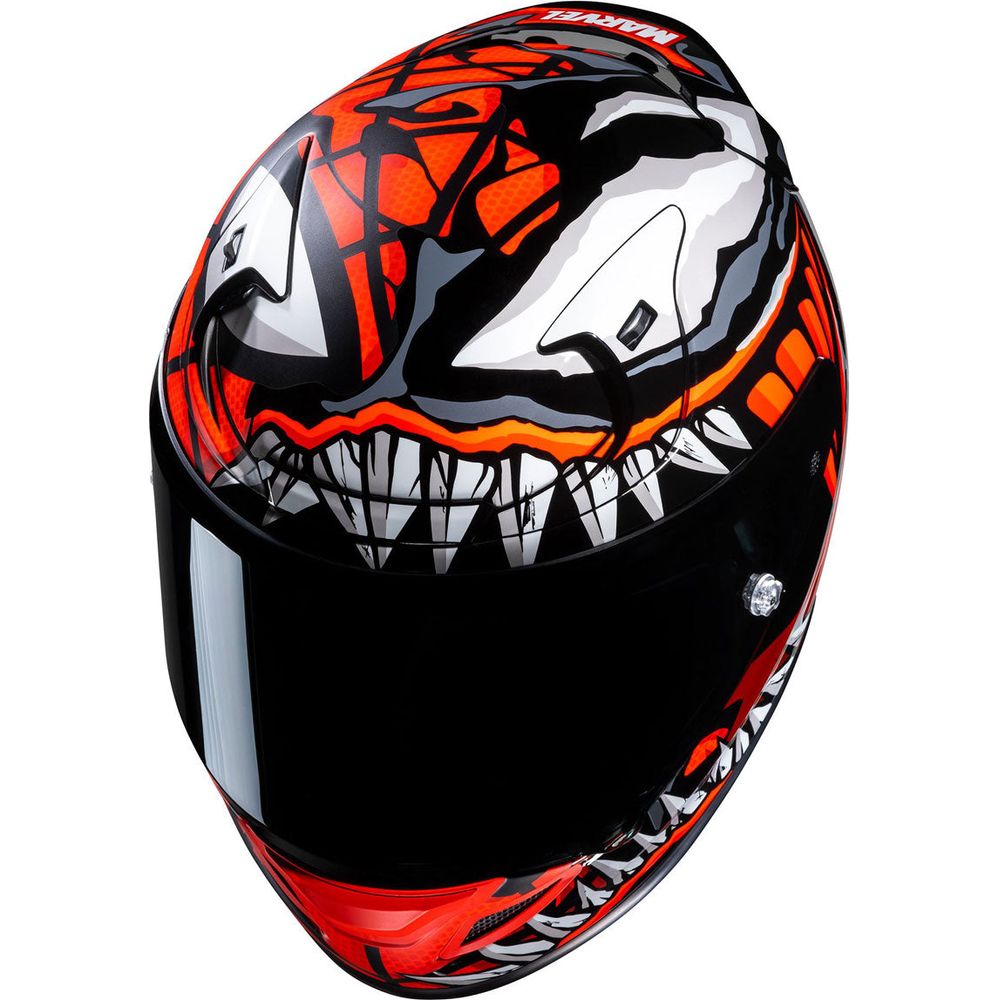 HJC RPHA 12 Maximized Venom Marvel Full Face Helmet MC1SF Black / Red