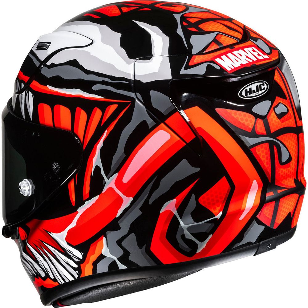 HJC RPHA 12 Maximized Venom Marvel Full Face Helmet MC1SF Black / Red