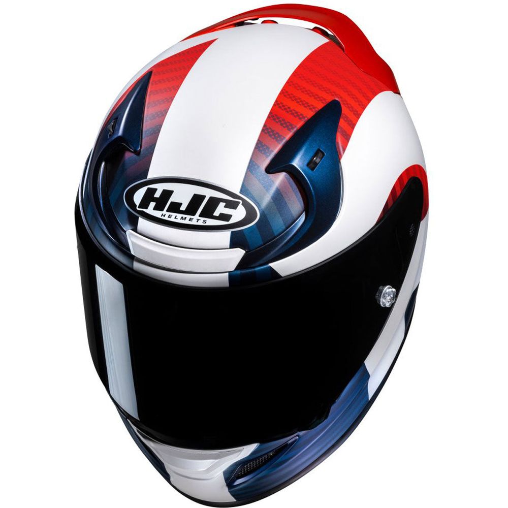 HJC RPHA 12 Ottin Full Face Helmet MC21SF Red / White / Blue - FREE UK Shipping, FREE 365 Day Returns | Moto Central