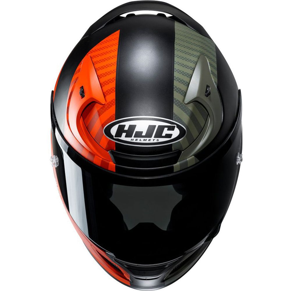 HJC RPHA 12 Ottin Full Face Helmet MC47SF Orange / Black / Green