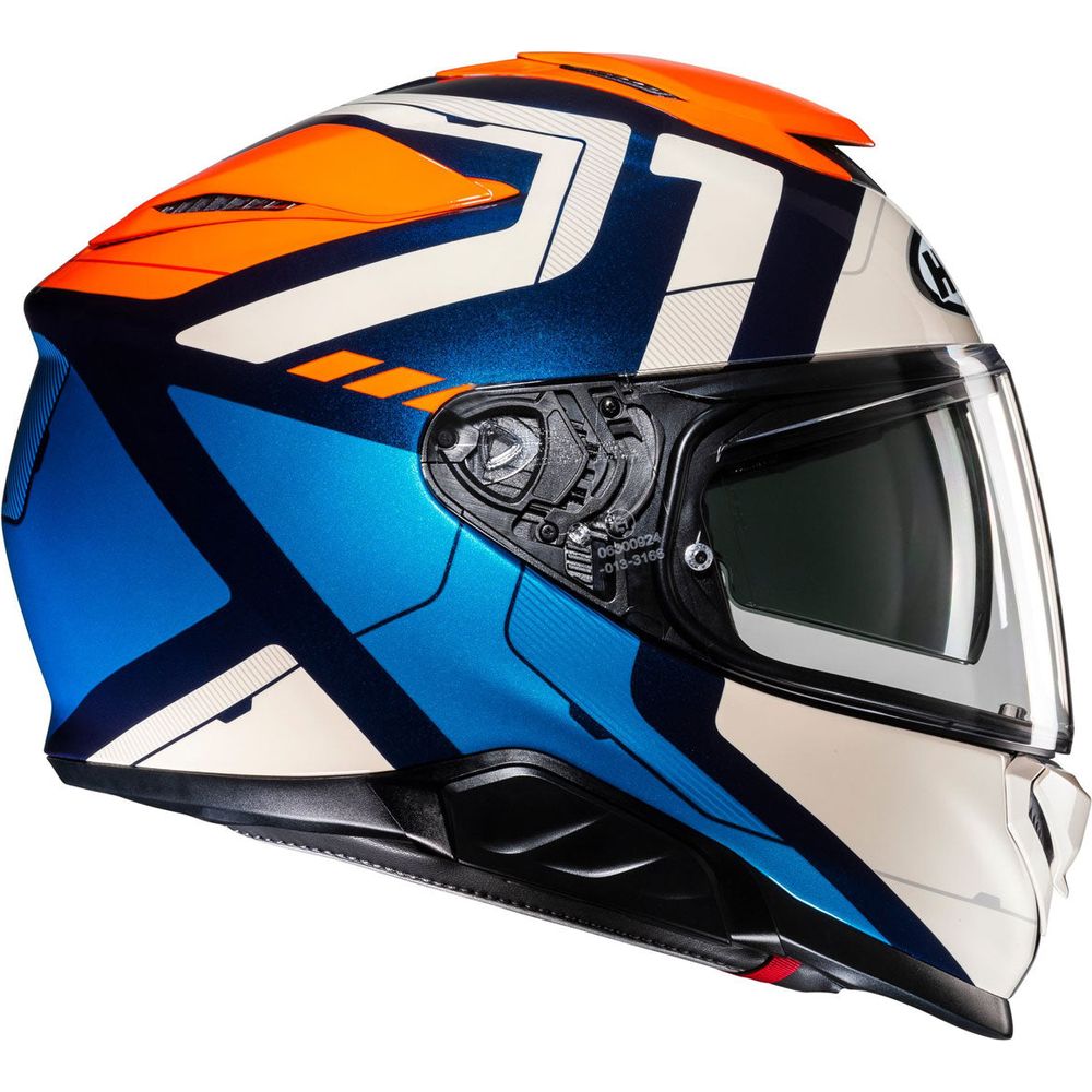 HJC RPHA 71 Cozad Full Face Helmet MC27 Blue / Orange - FREE UK Shipping, FREE 365 Day Returns | Moto Central