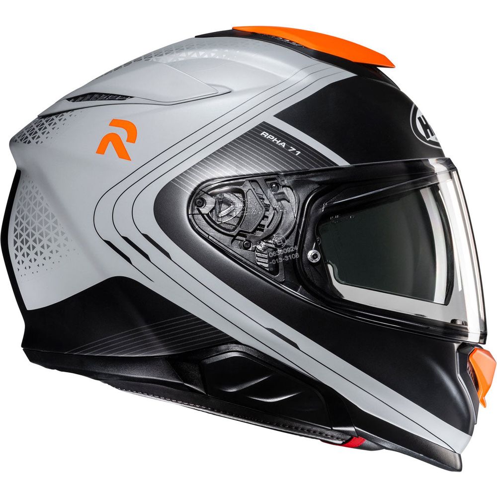 HJC RPHA 71 Frepe Full Face Helmet MC7SF Orange