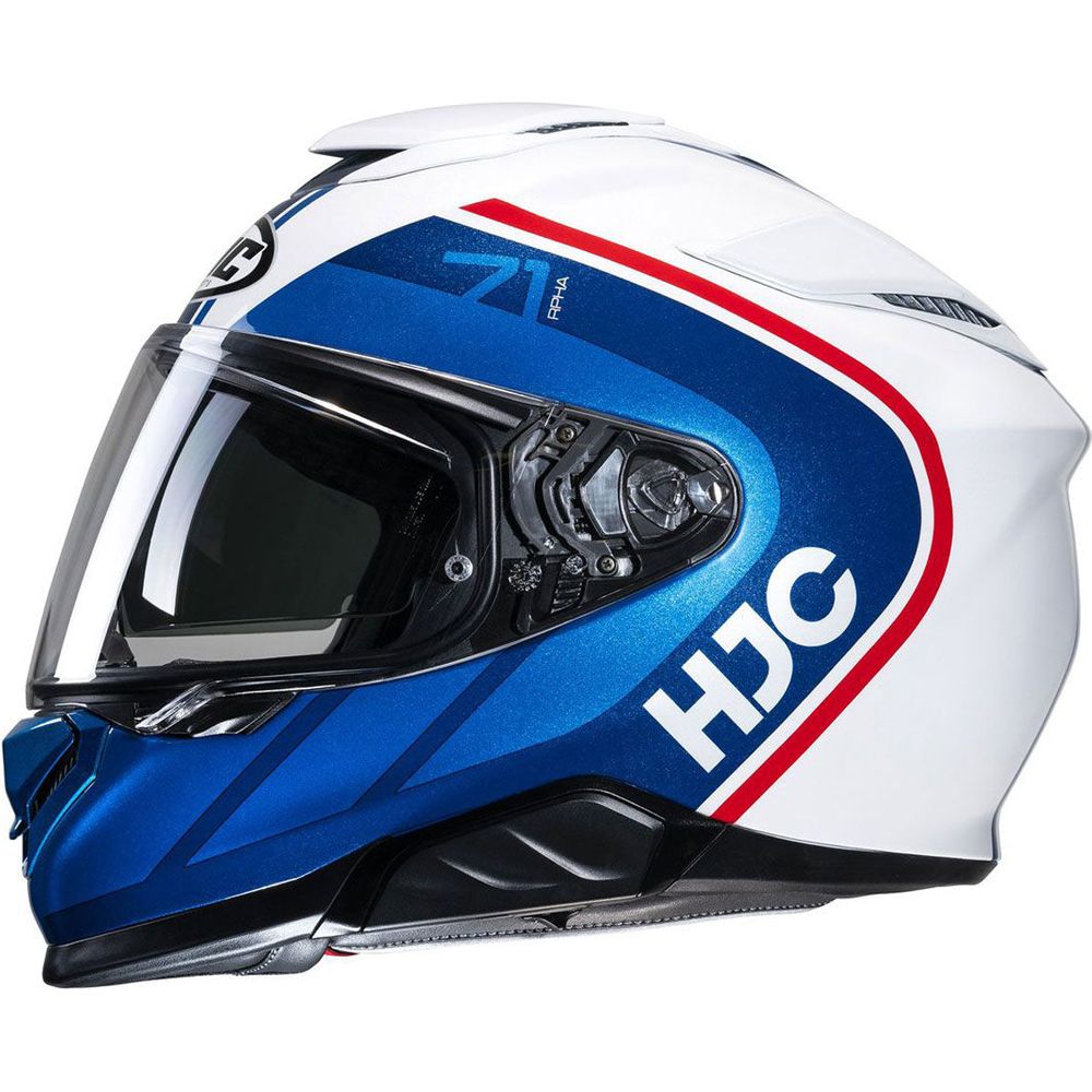 HJC RPHA 71 Mapos Full Face Helmet MC21 White / Red / Blue - FREE UK Shipping, FREE 365 Day Returns | Moto Central