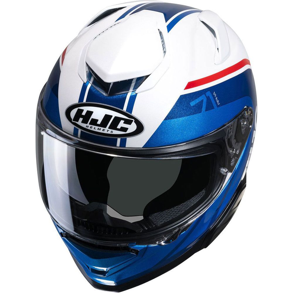 HJC RPHA 71 Mapos Full Face Helmet MC21 White / Red / Blue - FREE UK Shipping, FREE 365 Day Returns | Moto Central