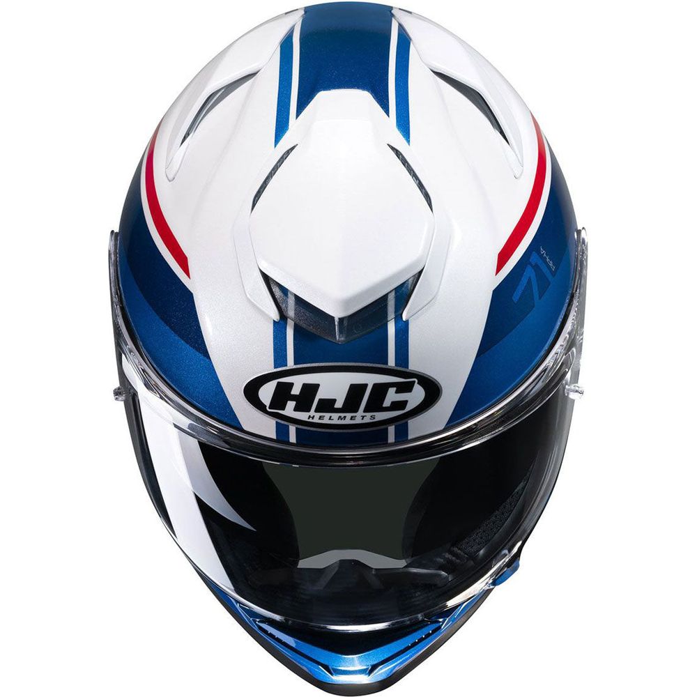 HJC RPHA 71 Mapos Full Face Helmet MC21 White / Red / Blue - FREE UK Shipping, FREE 365 Day Returns | Moto Central