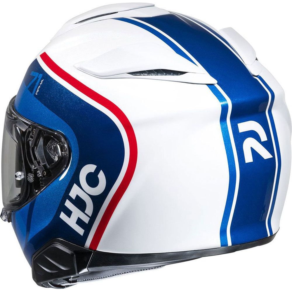 HJC RPHA 71 Mapos Full Face Helmet MC21 White / Red / Blue - FREE UK Shipping, FREE 365 Day Returns | Moto Central