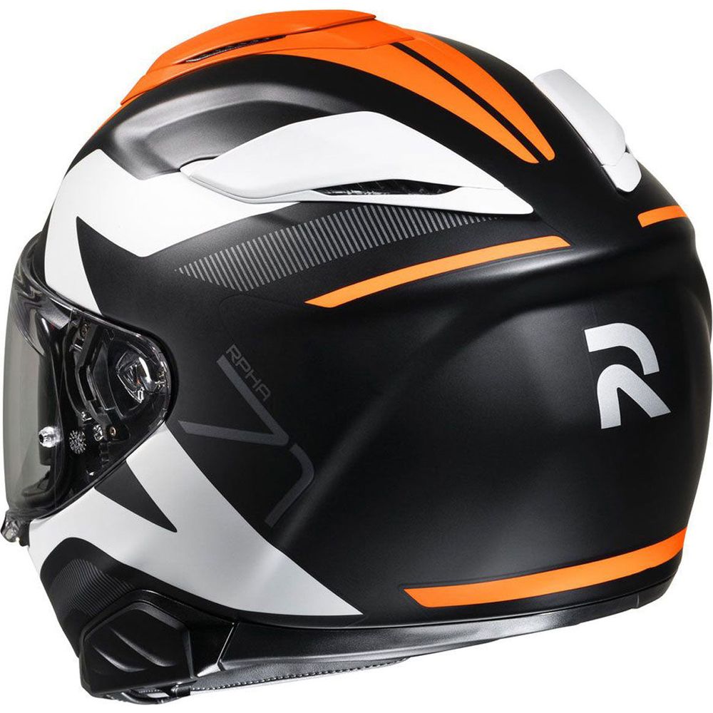 HJC RPHA 71 Pinna Full Face Helmet MC7SF Orange