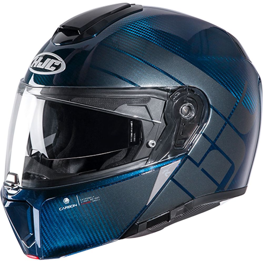 HJC RPHA 90s Carbon Balian MC2 Flip Up Helmet Blue