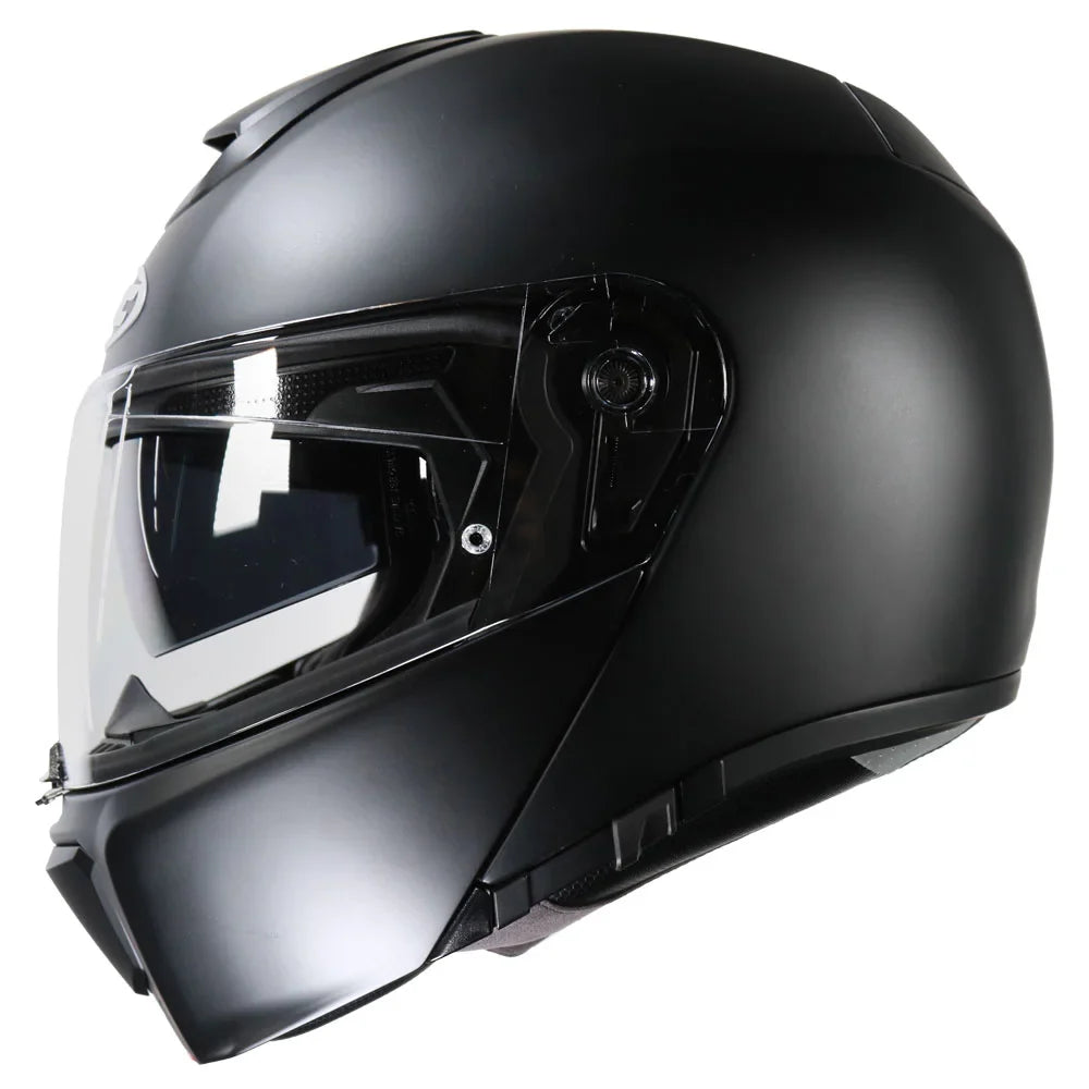 HJC RPHA 90s Metal Flip Up Helmet Matt Black - FREE UK Shipping, FREE 365 Day Returns | Moto Central