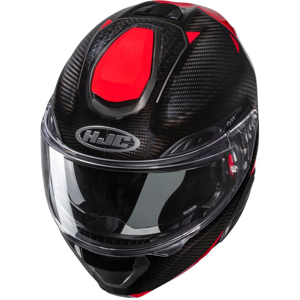 HJC RPHA 91 Noela Carbon Flip-Up Helmet MC1 Red - FREE UK Shipping, FREE 365 Day Returns | Moto Central