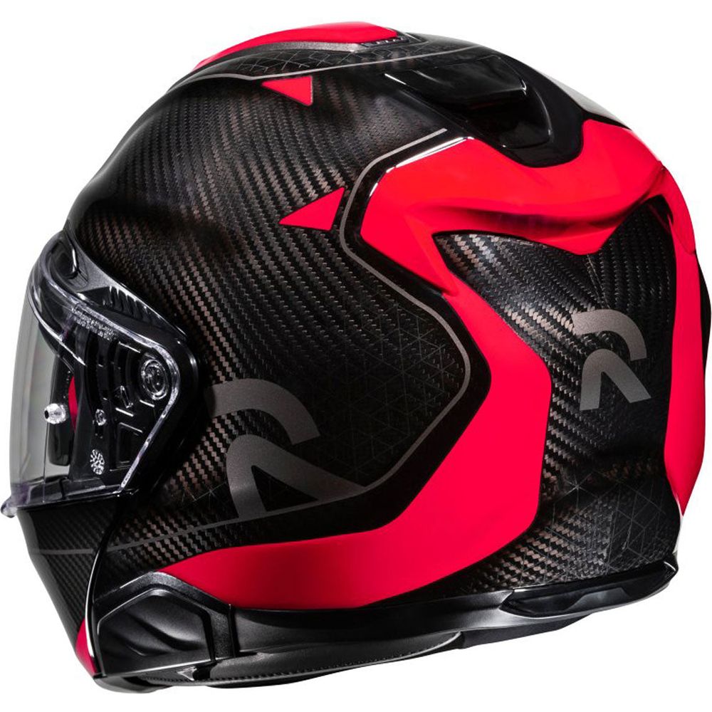 HJC RPHA 91 Noela Carbon Flip-Up Helmet MC1 Red - FREE UK Shipping, FREE 365 Day Returns | Moto Central