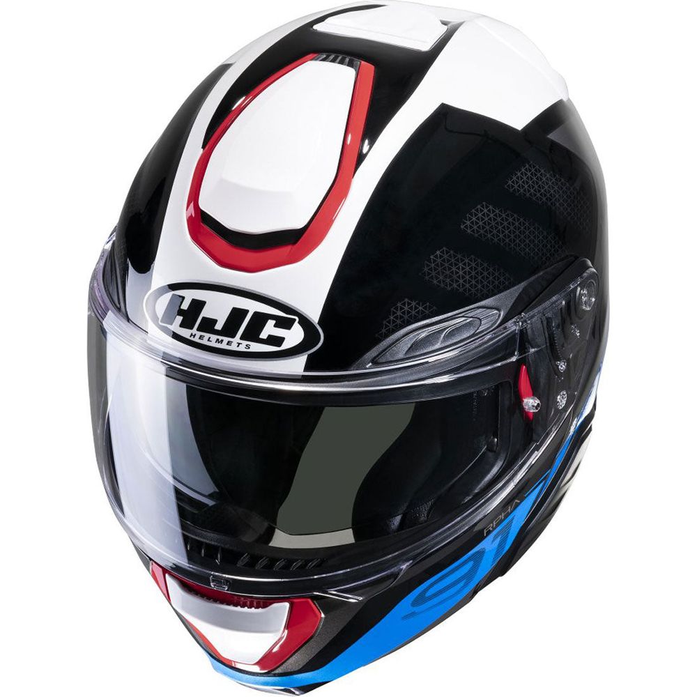 HJC RPHA 91 Rafino Flip-Up Helmet MC21 White / Red / Blue