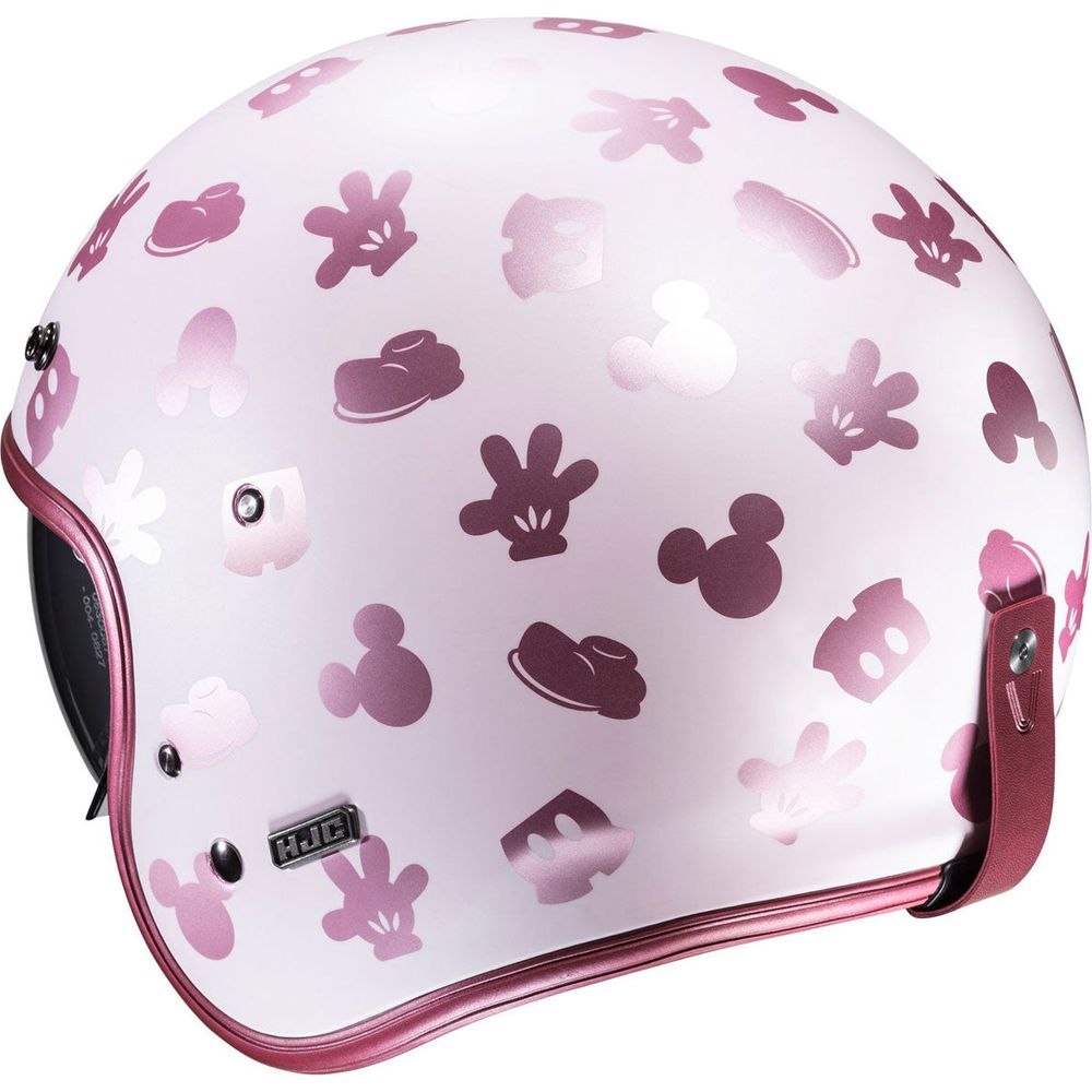 HJC V31 Disney Mickey Open Face Helmet MC8SF Pink - FREE UK Shipping, FREE 365 Day Returns | Moto Central