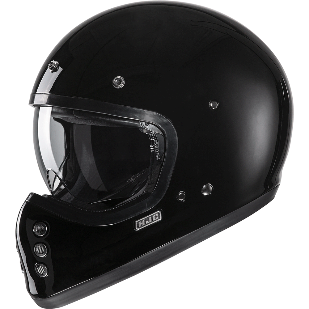 HJC V60 Full Face Helmet Black  - FREE UK Delivery - Moto Central