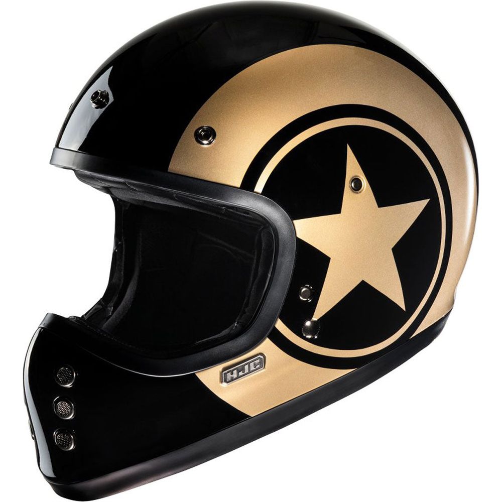 HJC V60 Nyx Full Face Helmet MC9 Gold