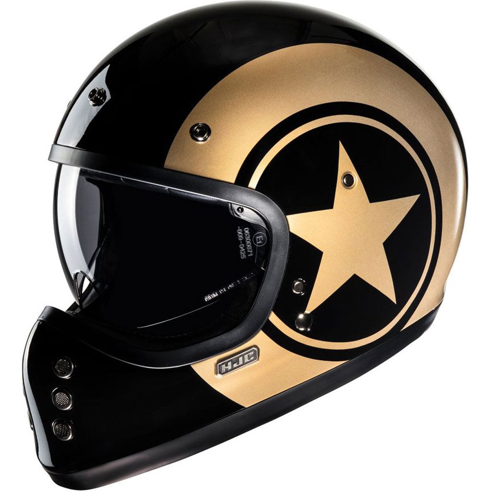 HJC V60 Nyx Full Face Helmet MC9 Gold