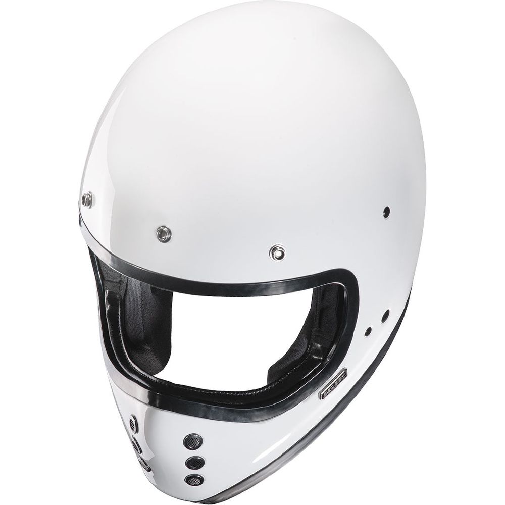 HJC V60 Full Face Helmet White - FREE UK Shipping, FREE 365 Day Returns | Moto Central