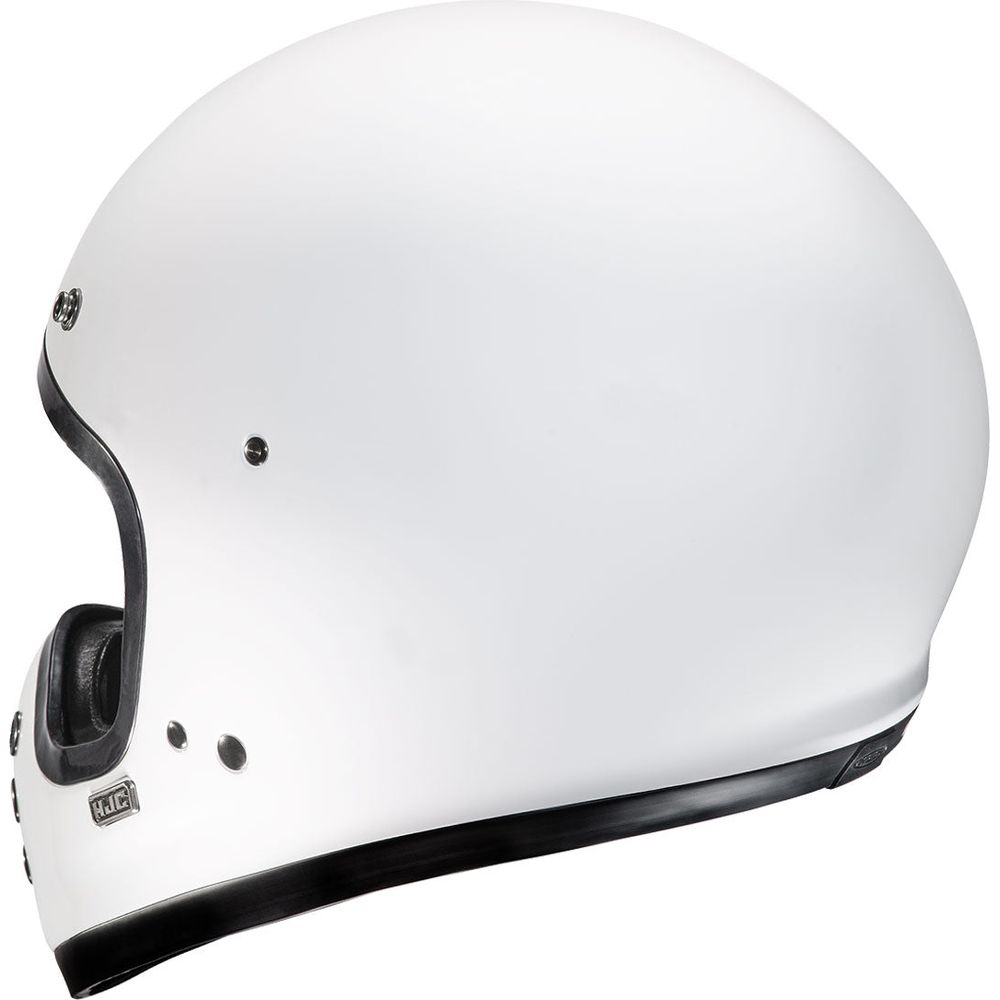 HJC V60 Full Face Helmet White - FREE UK Shipping, FREE 365 Day Returns | Moto Central