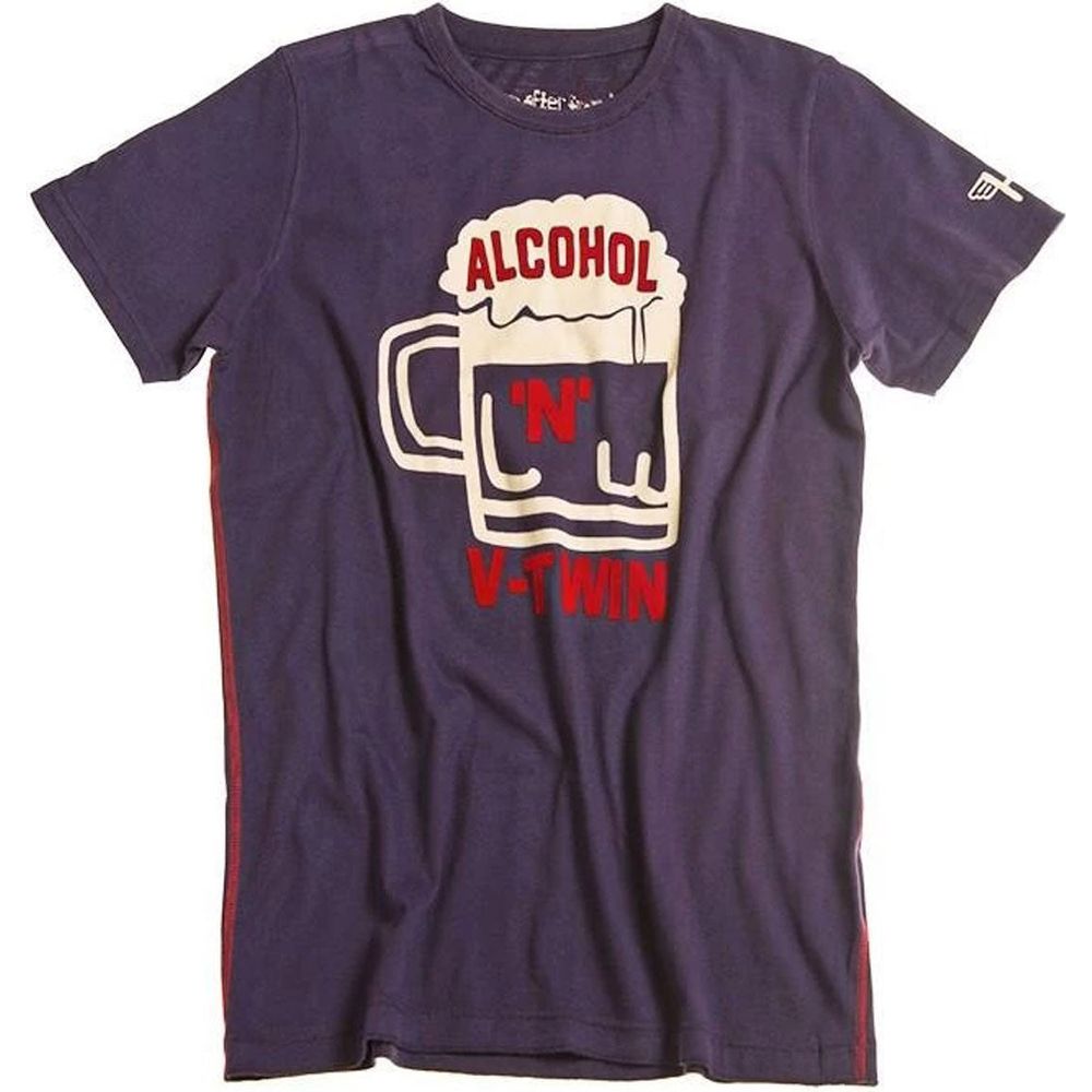 Holy Freedom Beer Short Sleeves T-Shirt Violet