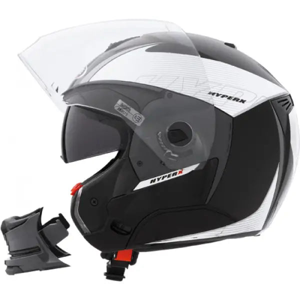 Caberg Hyper X Mod Full Face Helmet Black / Silver