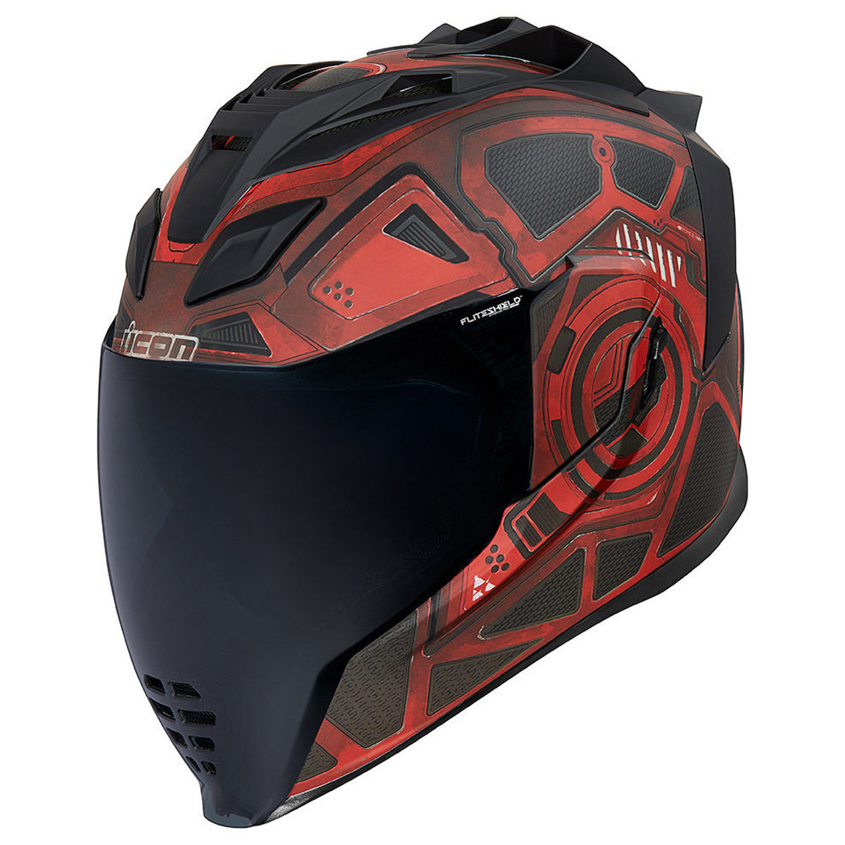 Icon Airflite Helmet Blockchain Red