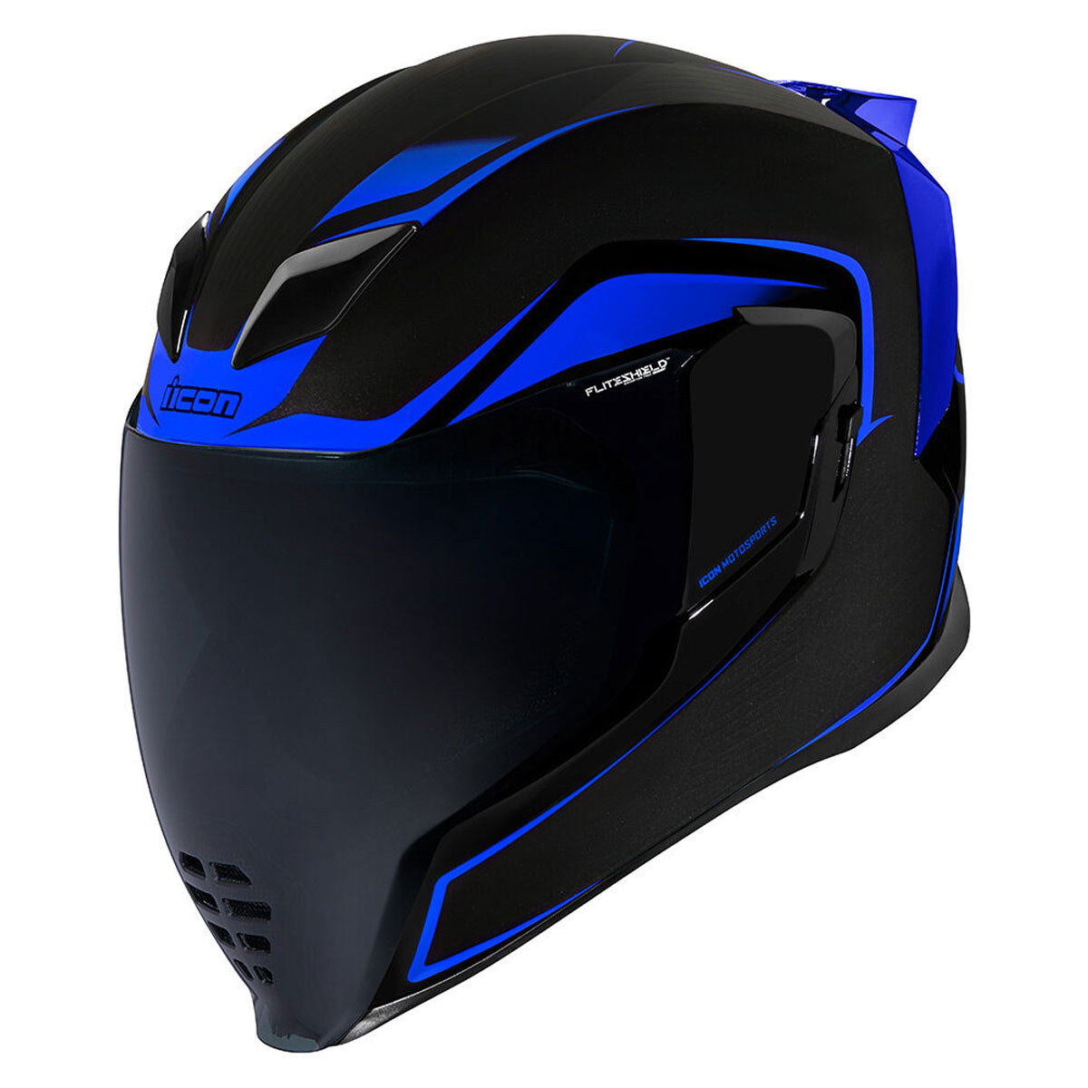 Icon Airflite Helmet Crosslink Blue / Black