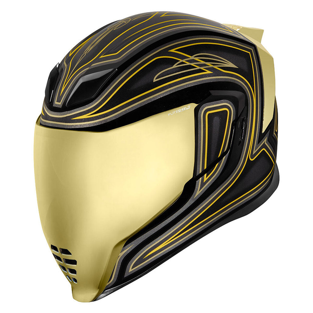 Icon Airflite Helmet EL Centro Black / Gold