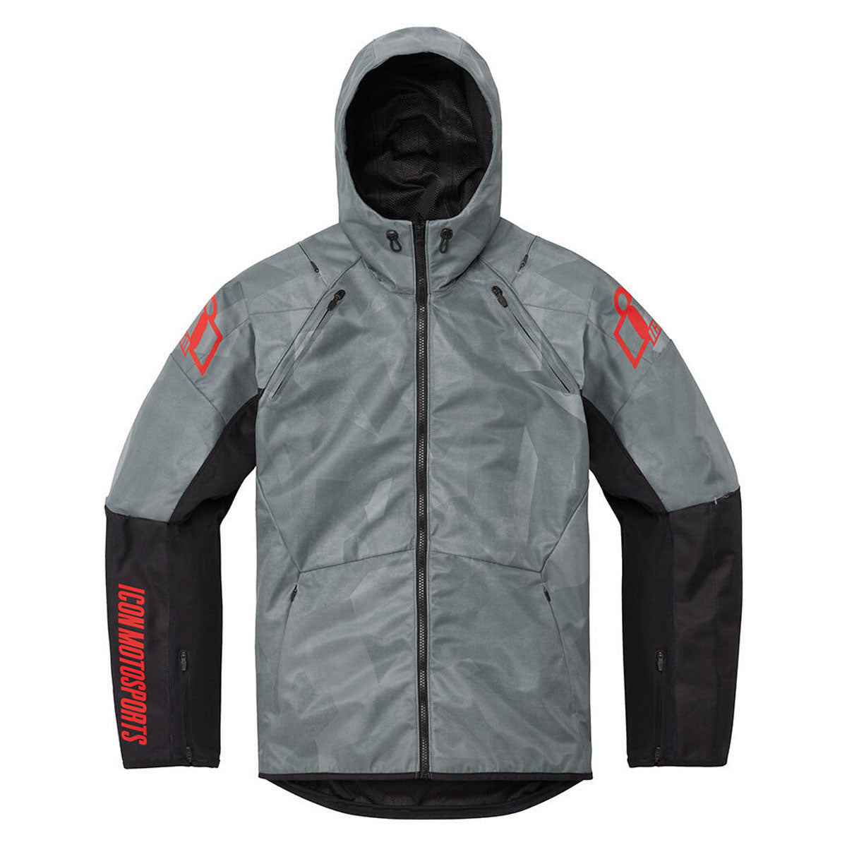 Icon Airform Battlescar Textile Jacket Grey