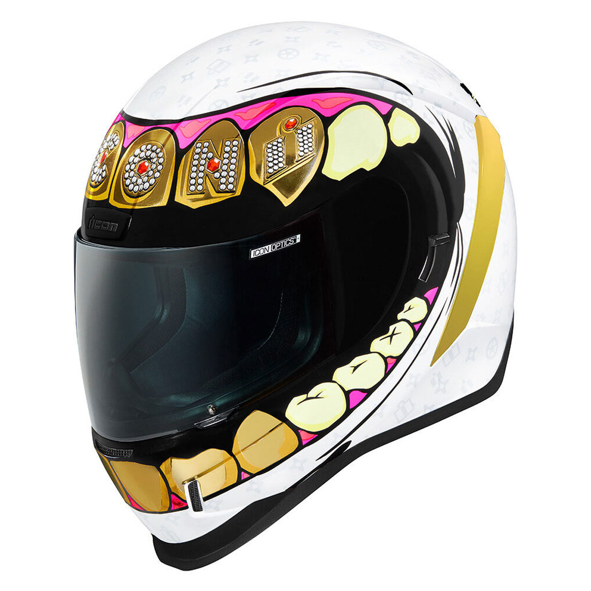 Icon Airform Helmet Grillz White