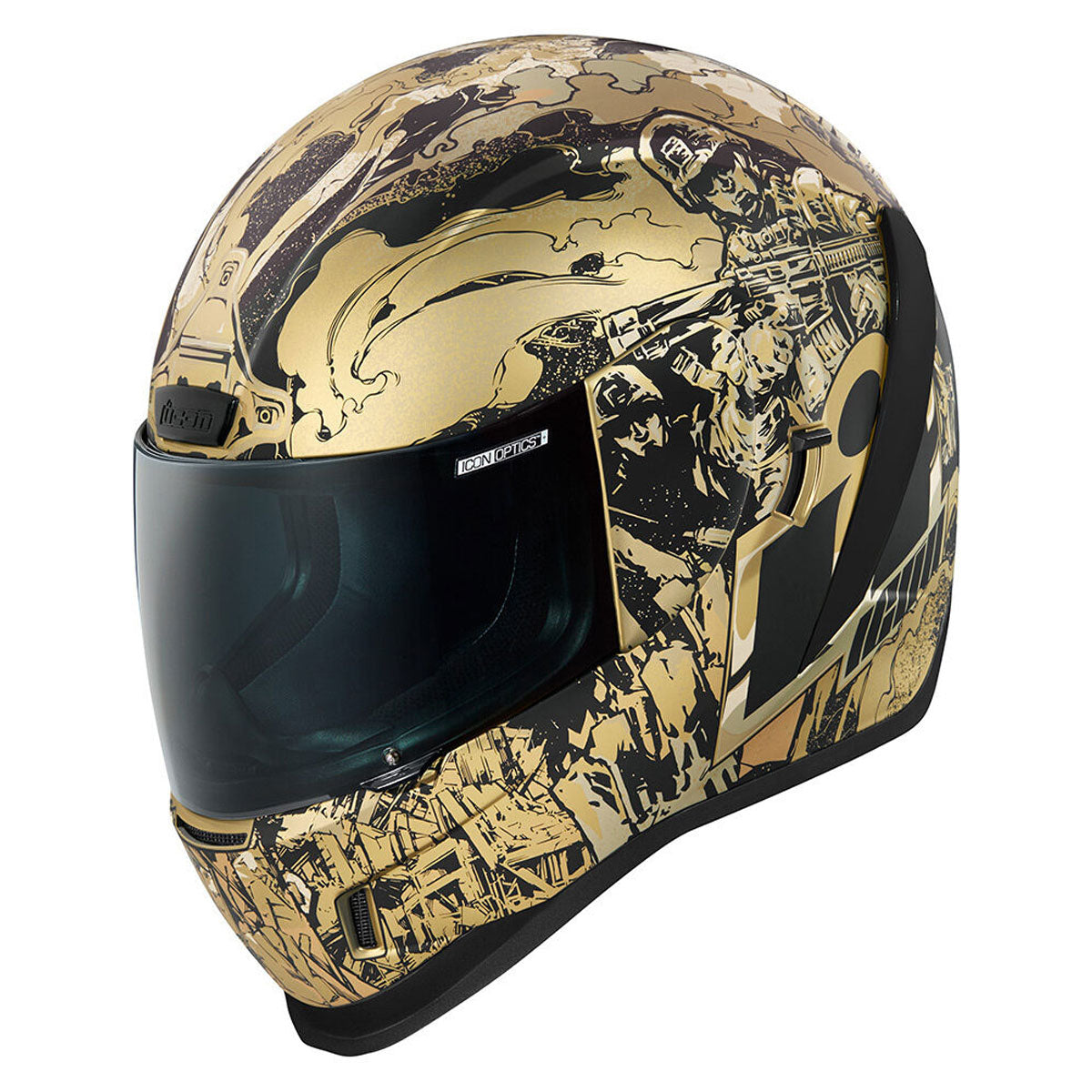 Icon Airform Helmet Guardian Gold