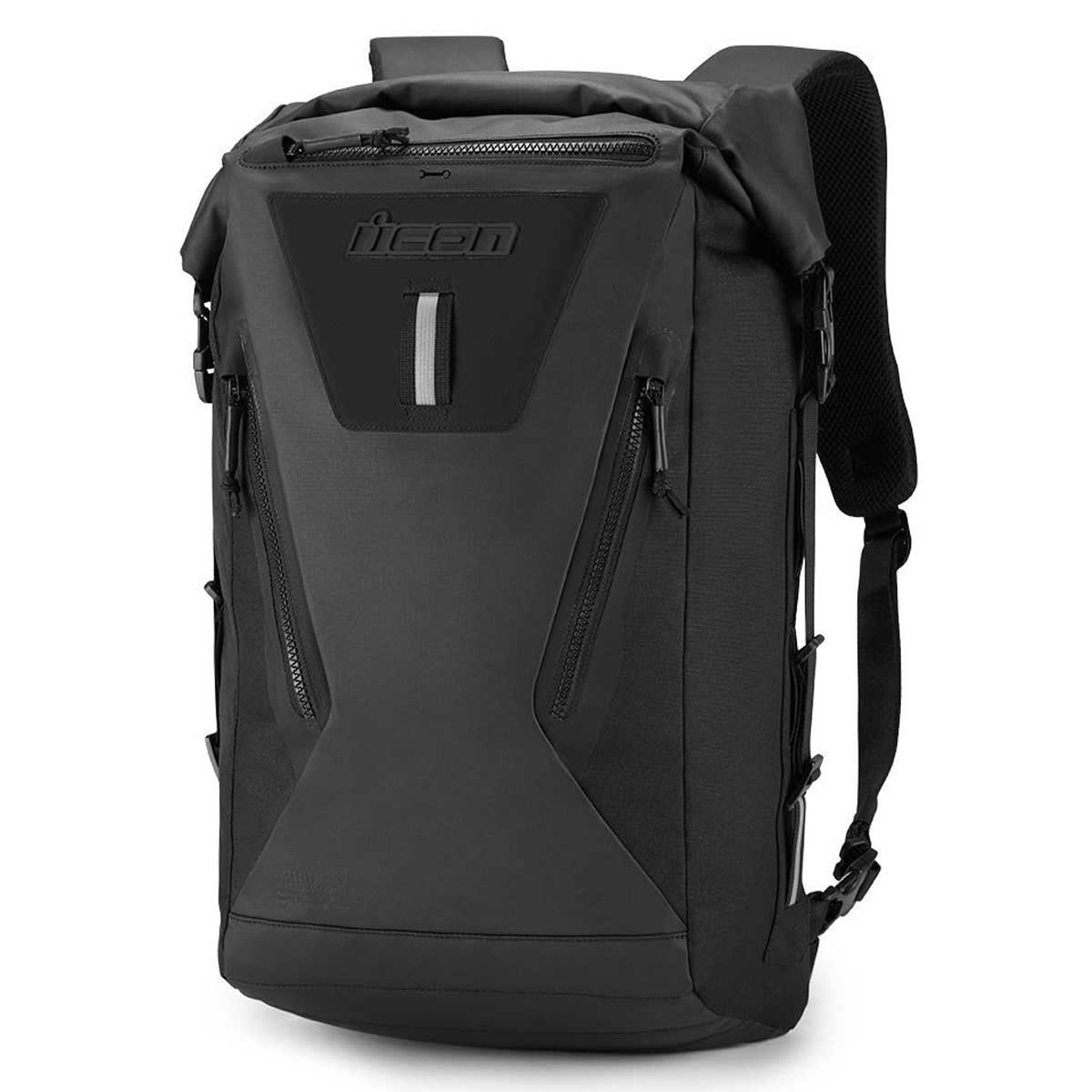 Icon Dreadnaught Roll Top Backpack Black