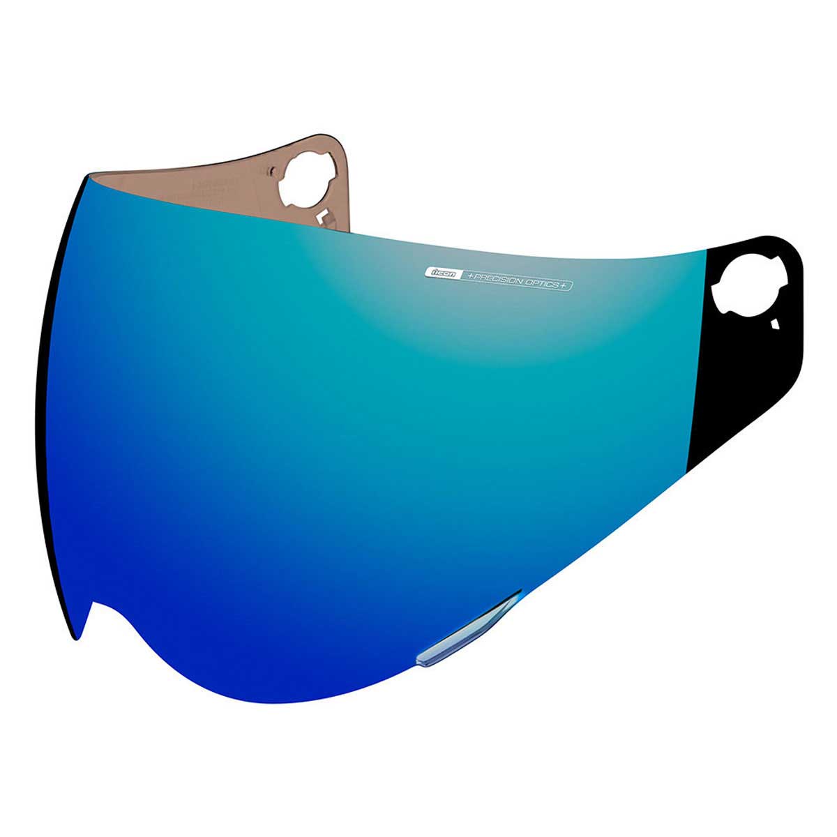 Icon Variant Precision Optics Fog Free Shield Blue  - FREE UK Delivery - Moto Central