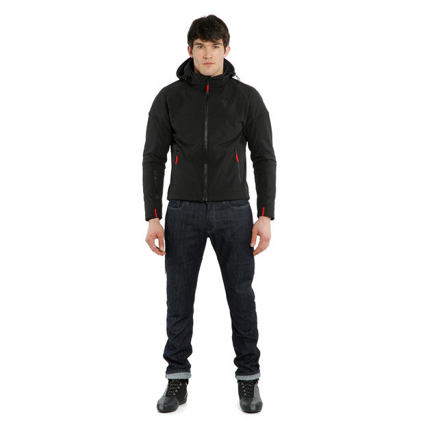 Dainese Ignite Hooded Textile Jacket Black