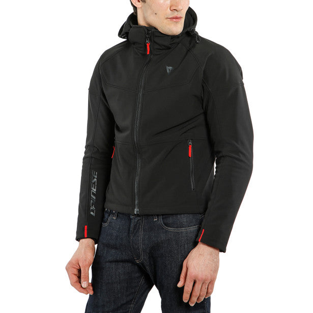 Dainese Ignite Hooded Textile Jacket Black